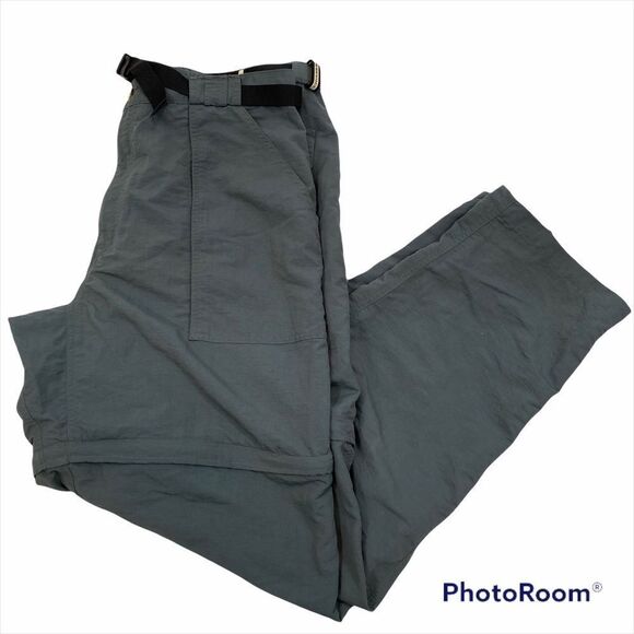 The North Face Paramount Peak Convertible‎ Pants Men's XL Dark Gray Cargo Nylon - Picture 2 of 16